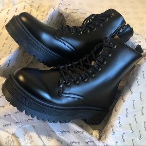 Combat Boots From Laura’s Boutique